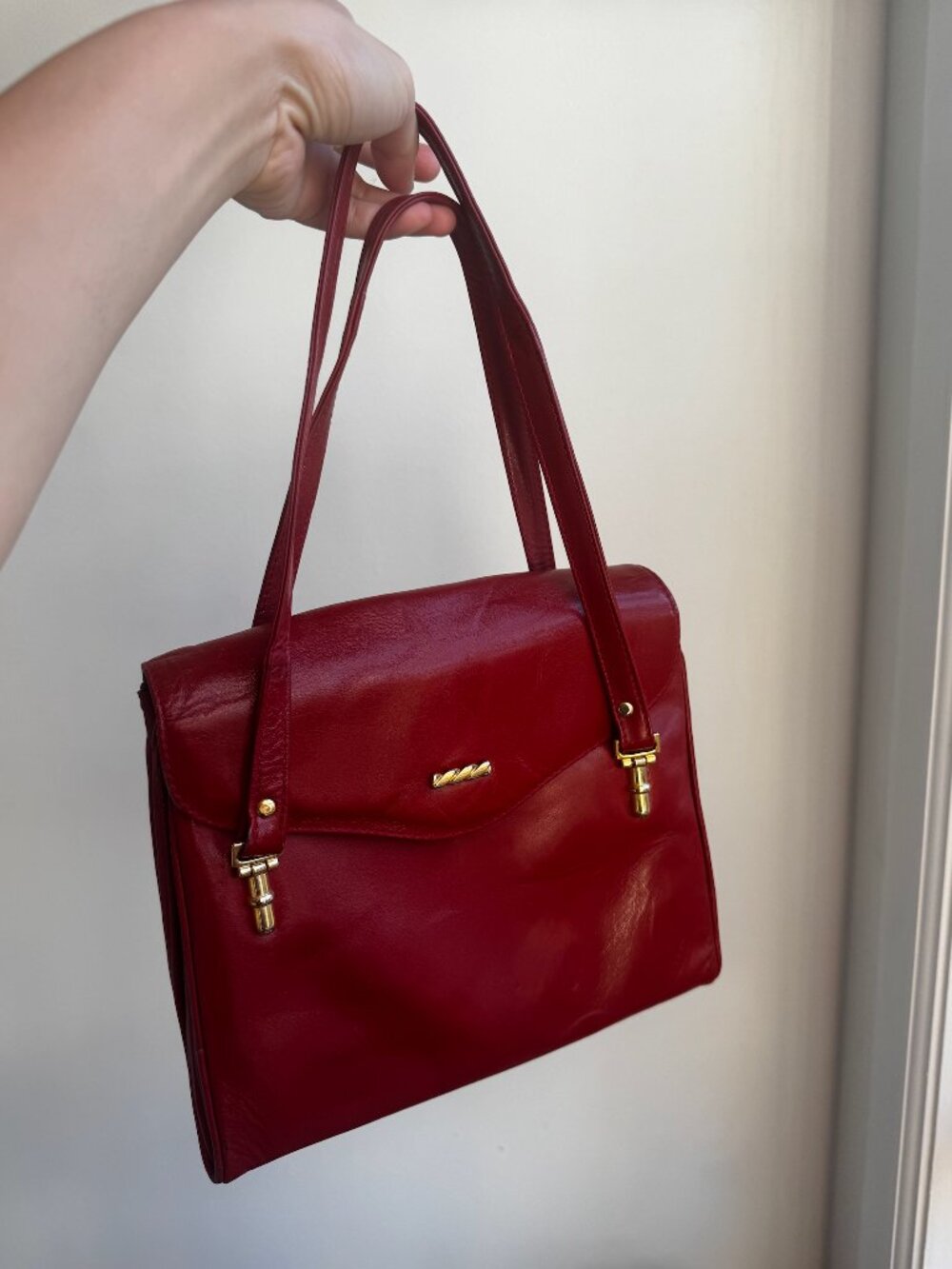 1900s Vintage Red Purse